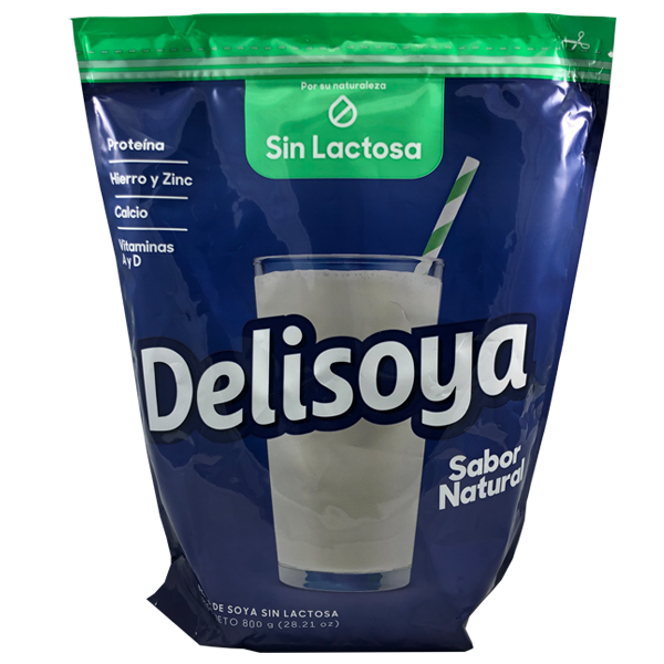 Leche en polvo de soya delisoya sin lactosa 2200 gr - lacoloniaqa