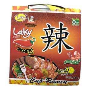 Sopa Laky Men Camaron Picante Vaso Supermercado Online Guatemala
