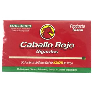 Fosforos Gigantes Caballo Rojo Supermercado Online Guatemala