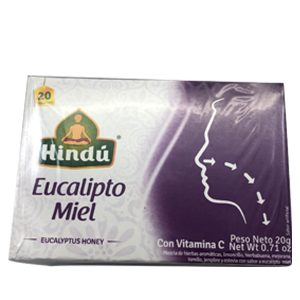 Té Eucalipto Y Miel Hindu Caja Supermercado Online Guatemala