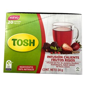 Té Tosh Frutos Rojos Supermercado Online Guatemala