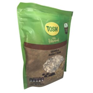 Granola Avena Y Pasas Artesanal Tosh Doypack Supermercado Online Guatemala