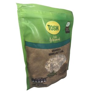 Granola Semillas Y Chia Artesanal Tosh Doypack Supermercado Online Guatemala