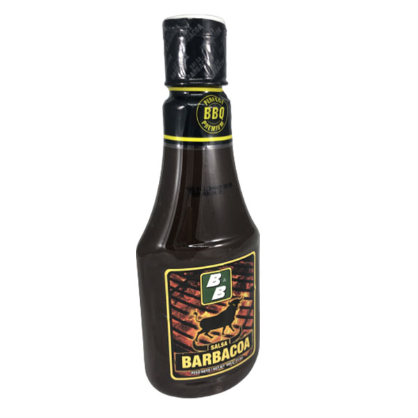 Salsa Barbacoa B&B Plastico - 400 Gr - Super La Casita