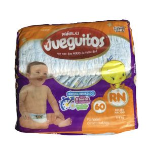Pañal Jueguitos Recien Nacido Paqueton Supermercado Online Guatemala