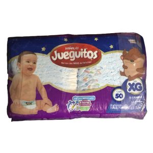 Pañal Jueguitos Super Pack 5 XG Paqueton Supermercado Online Guatemala