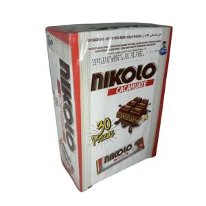 Chocolate Nikolo Cacahuate Tableta - 630 gr - 30 unidades Supermercado Online Guatemala
