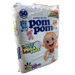 Pañal Pom Pom Tipo Tela Extra Largo Supermercado Online Guatemala