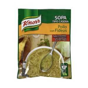 Sopa De Pollo Con Fideos Knorr - 57 gramos Supermercado Online Guatemala