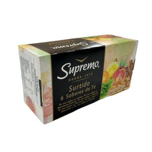 Supremo Té Surtido Gourmet - 20 unidades Supermercado Online Guatemala
