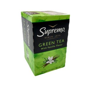 Supremo Té Verde Vainilla - 20 unidades Supermercado Online Guatemala