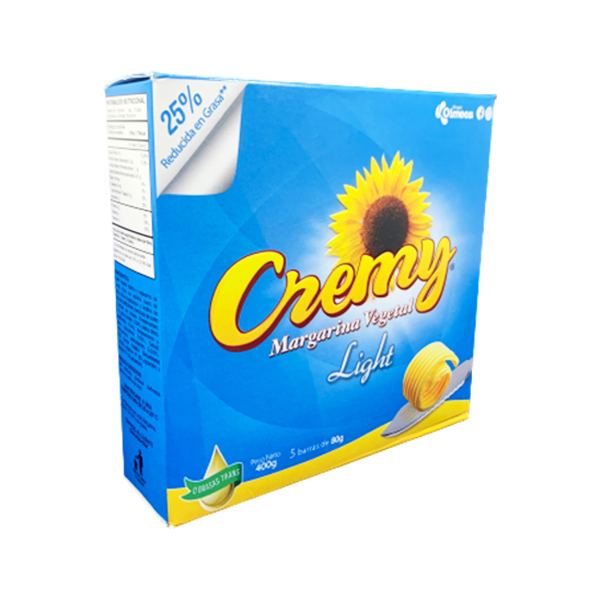 Margarina Cremy Light - 400 gr - Super La Casita